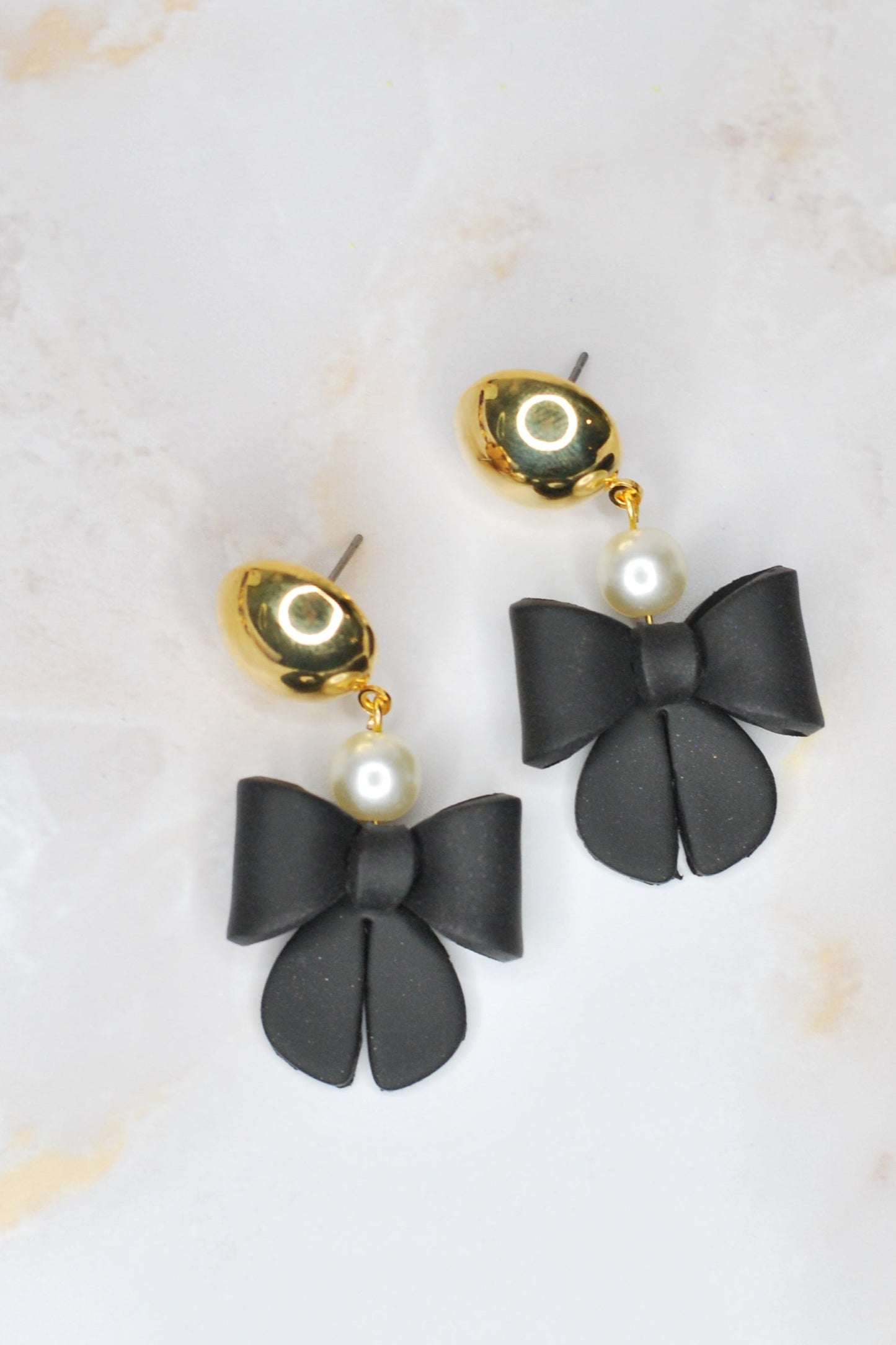 Black and Pearl Bows