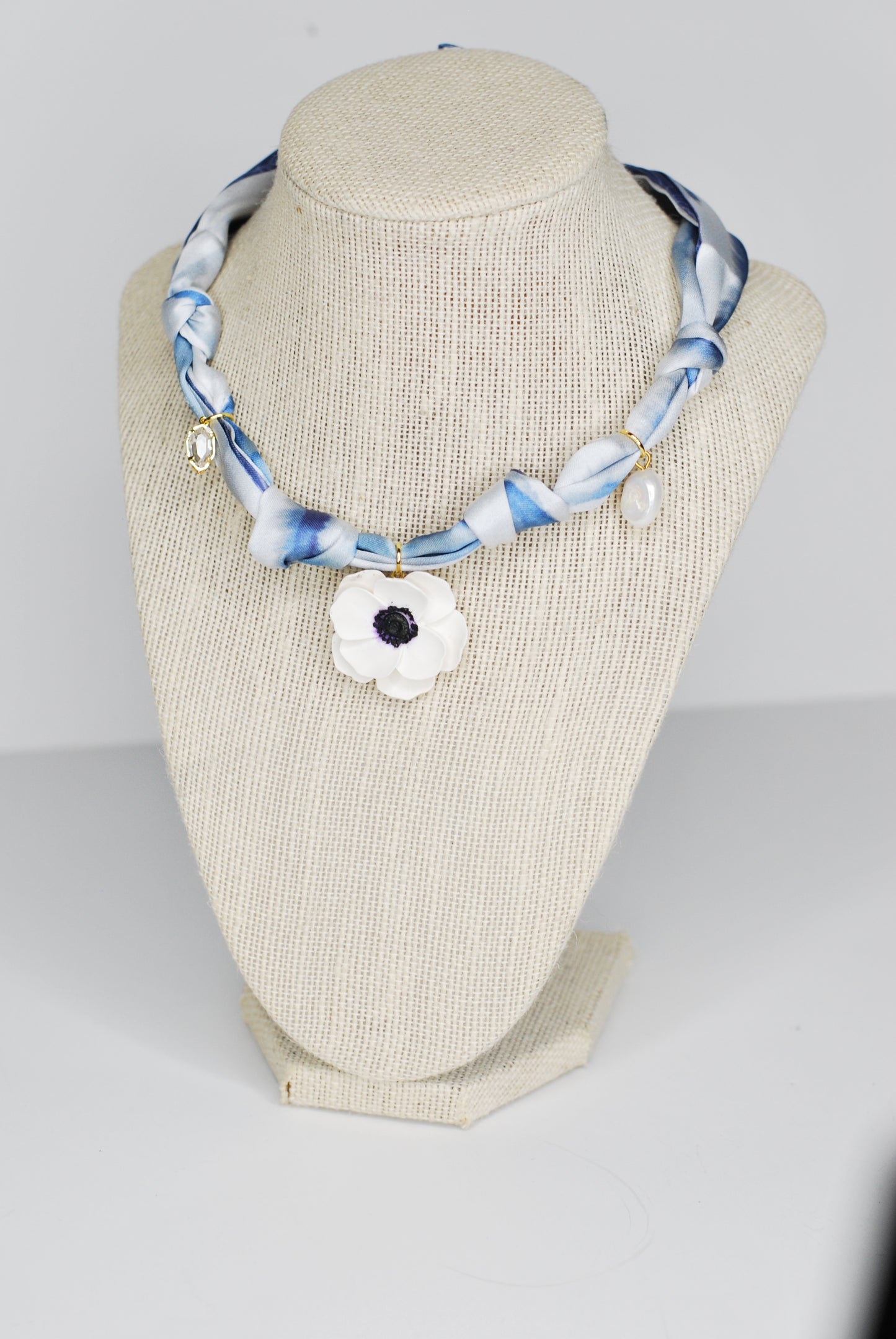 Anemone Scarf Necklace