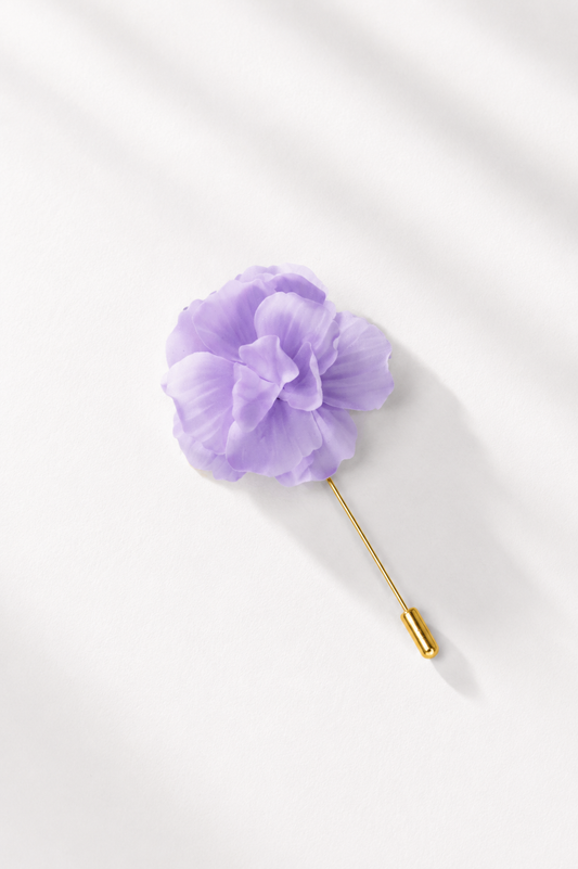 Lavender Petal Stick Pin