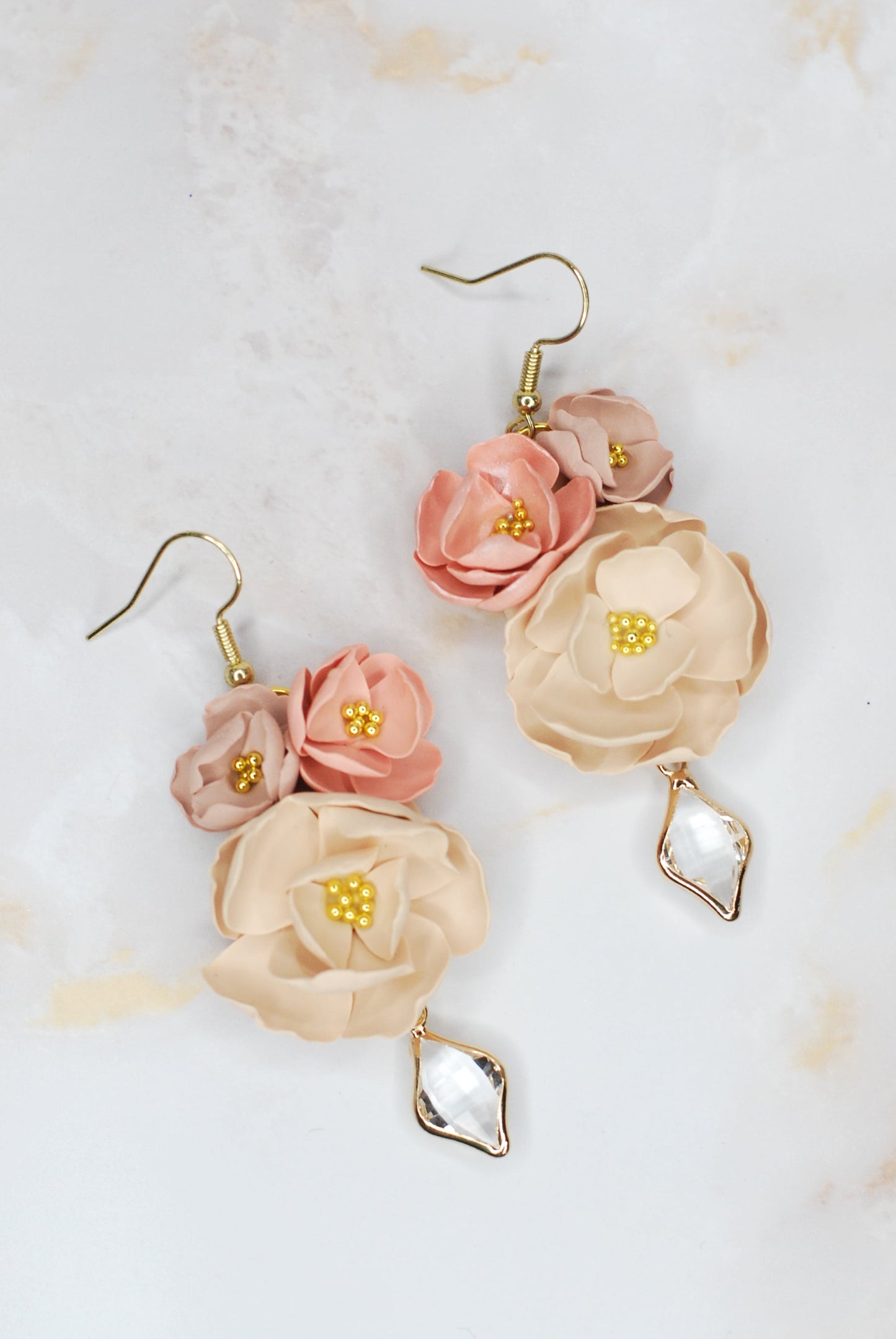 Fall Flower Bouquet Earrings